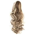 thumbnail image 3 of Youloveit Ponytail Extension Claw Clip 18" 21" Wavy Curly Long Straight for Woman Synthetic Hair Extension Jaw Clip Ponytail Hairpiece Synthetic Pony Tail, 3 of 5