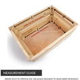 thumbnail image 6 of Premium Handmade 13" Seagrass Rectangular Tray Basket – Rustic Boho Organizer for Kitchen Countertop, Bathroom, Coffee Table & Entryway Catchall for Keys, Remotes & Decor by The Lucky Clover Trading, 6 of 9