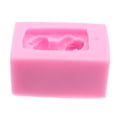 thumbnail image 5 of FELTECHELECTR Flexible and Reusable 1Set Pink Sleeping Baby Fondant Mold for Baking 8.6x5.0x3.3in, 5 of 8