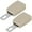 Beige, variant on ICOMROAD 2Pcs Seat Belt Extender,12cm Extension Stainless Steel Fastener,Superposition Car Seat Belts with Latches