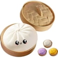 thumbnail image 1 of Dumpling Squishy, Mystery Squishy Dumpling Box, Fidget Toys Adults & Teens, Easter Basket Stuffers, Stocking Stuffers, Sensory Stress Ball Squeeze Toys for Stress Relief, 1 of 3