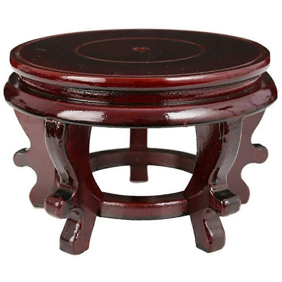 Wooden Plant Stand Plants Stand Balcony Succulent Display Flower Pot Holder Oriental Display Base