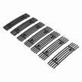 thumbnail image 3 of Parrilla principal con forma de palanquilla vertical negra Grille APG de 7 piezas, 3 of 5