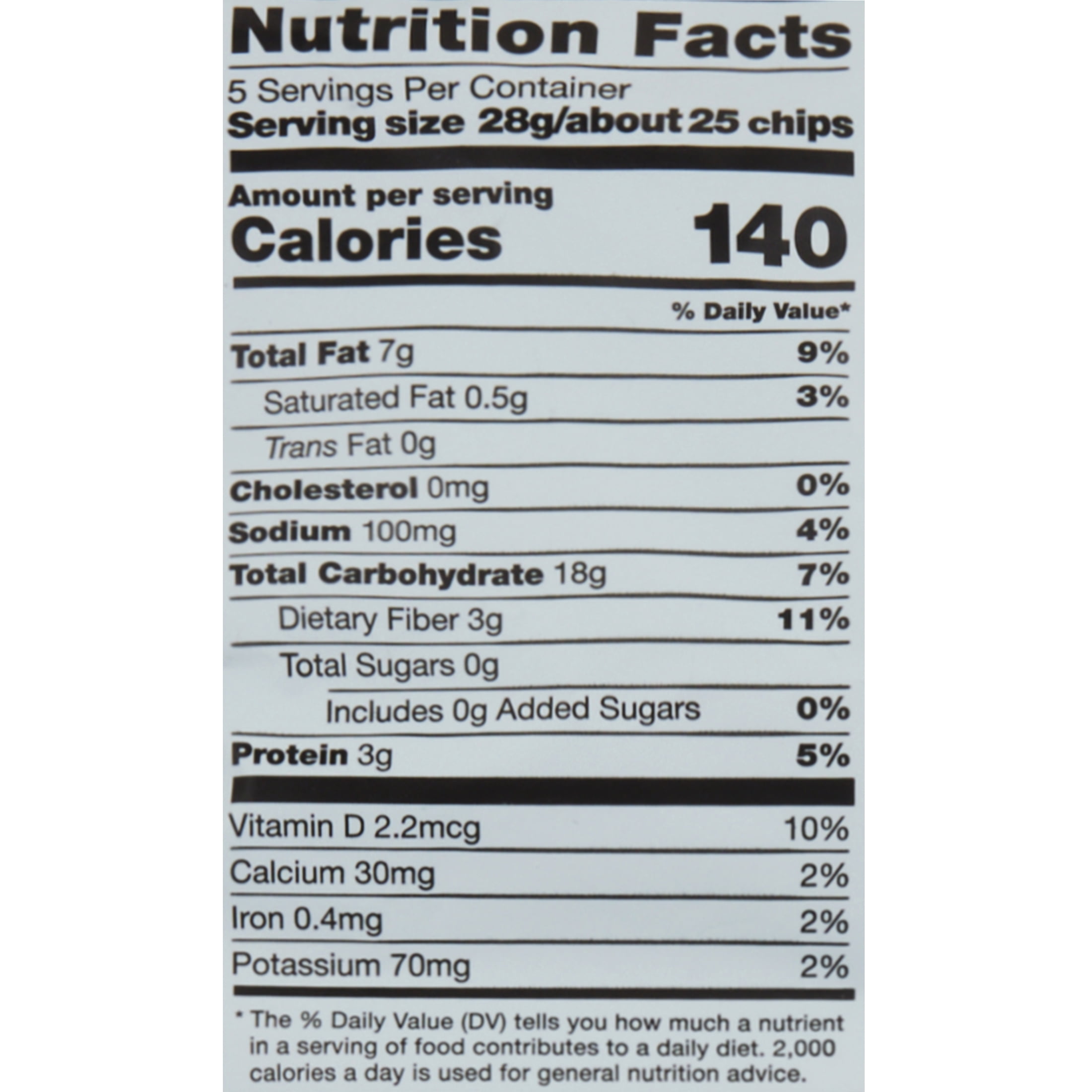 Plant Snacks Grain Free Sea Salt Cassava Chips, 5 Oz.