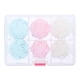 thumbnail image 1 of FELTECHELECTR 1 juego de 240 piezas de decoración práctica para tartas navideñas, hermosas obleas comestibles, copos de nieve de colores aleatorios, 1 of 6