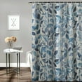 thumbnail image 2 of Chilfamy  Essentials Sofia Shower Curtain, Luxurious Botanical Print, Modern Serene Bathroom Décor, Machine Washable Bath Privacy Screen White, 2 of 7