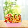 thumbnail image 3 of Stainless Steel Lunch Box, 550ml Keep Warming Food Container With Leakproof Silicone Lid For Kids Or Adults Work Lunch, 3 of 8
