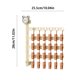 thumbnail image 4 of Tendedero Zxsyw, resistente a las manchas, beige, 1 unidad, 4 of 6