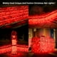 thumbnail image 2 of Cadena de luces Dirnun, 160 LED, red roja, 152 x 213 cm, resistente al agua, 120 V, 2 of 8