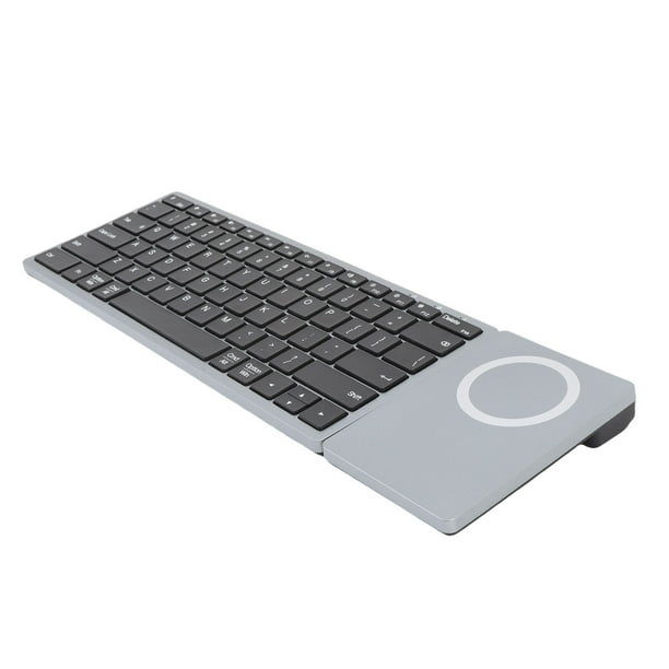 5.0 2.4G Teclado Inalámbrico, 2 Modos Silent Súper Delgados y Reproducir el teclado inalámbrico multi -Funcional para reunirse para tableta