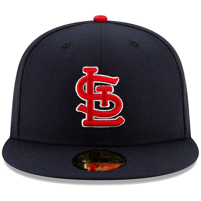 New Era Men's St. Louis Cardinals Red 59Fifty Authentic Collection Low  Profile Fitted Hat