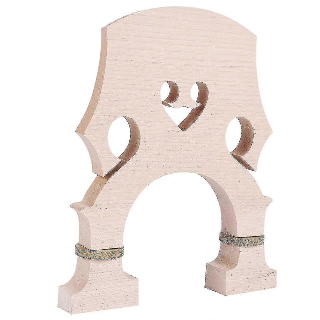 Standard Maple Bridge Replacement Part For Double Bass Adjustable Bass Bridge,3/4 Size