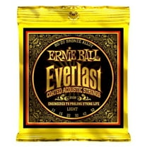 Ernie Ball Everlast Coated 80/20 Bronze Acoustic Guitar Strings