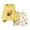 Yellow-b, variant on WhouRiu Boys Girls Casual Outfits Kids Unisex Cute Graphic Tank Tops And Shorts Sets Summer Clothes