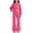 Hot Pink, variant on Girls Casual Outfit Sets, 2 Piece Long Sleeve Daily Spring Fall Kids Clothing Sets Size 5-6 Years Pink