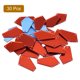 thumbnail image 3 of 30 Uds Coser en Espejo Uds Irregular Acrílico Plano Atrás Espejo Pedrería Cuentas para  DIY Disfraz Vestido Bolsos Tela Prenda, Rojo 37x22mm, 3 of 6