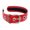 Red, variant on Sinknap Gothic Imitation Leather Rivet Headband, Lightweight Seamless Fashion Hair Band for Party Photoshoot Daily Outfit Gift for Women White
