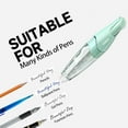 thumbnail image 3 of Refillable Retractable Correction Tape with 2 Extra Refills, White Smooth Pull Out Cute Correction Tape for Office Supplies, 4 PCS, 3 of 6