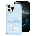 thumbnail image 2 of Funda de TPU Cinnamoroll para iPhone 16 Pro Max: ultrafina, a prueba de golpes, antiamarilleo, resistente a arañazos, compatible con carga inalámbrica, agarre mejorado, estilo negro., 2 of 7