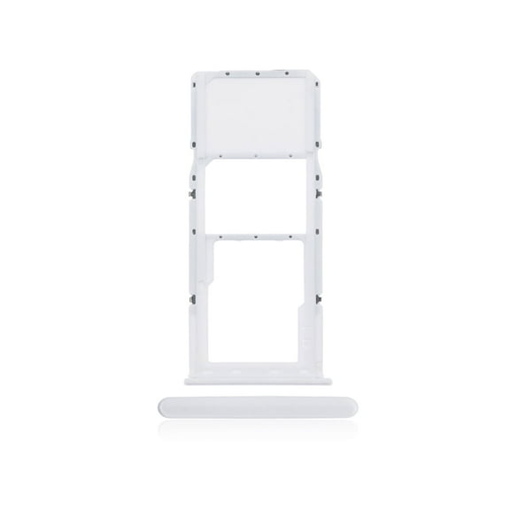 Replacement Sim Card   Micro SD Card Tray For Samsung Galaxy A21s (2020) - White