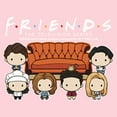 thumbnail image 2 of Infant's Friends Central Perk Couch Crew Chibi  Bodysuit, 2 of 3