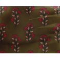 thumbnail image 4 of oneOone Georgette Viscose Fabric Leaves & Floral Block Decor Fabric Printed BTY 42 Inch Wide, 4 of 4