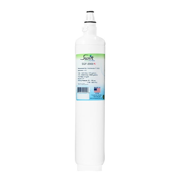 SGF-2000 Replacement for Insinkerator F-2000 Water Filter by Swift Green Filters [1 Pack]
