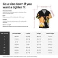 thumbnail image 5 of Fotbe Hello Spring Sunflower Gnomes Camisa Estampada de Manga Corta para Hombre, Casual de Verano, Estilo Playero, Sin Arrugas-Large, 5 of 5