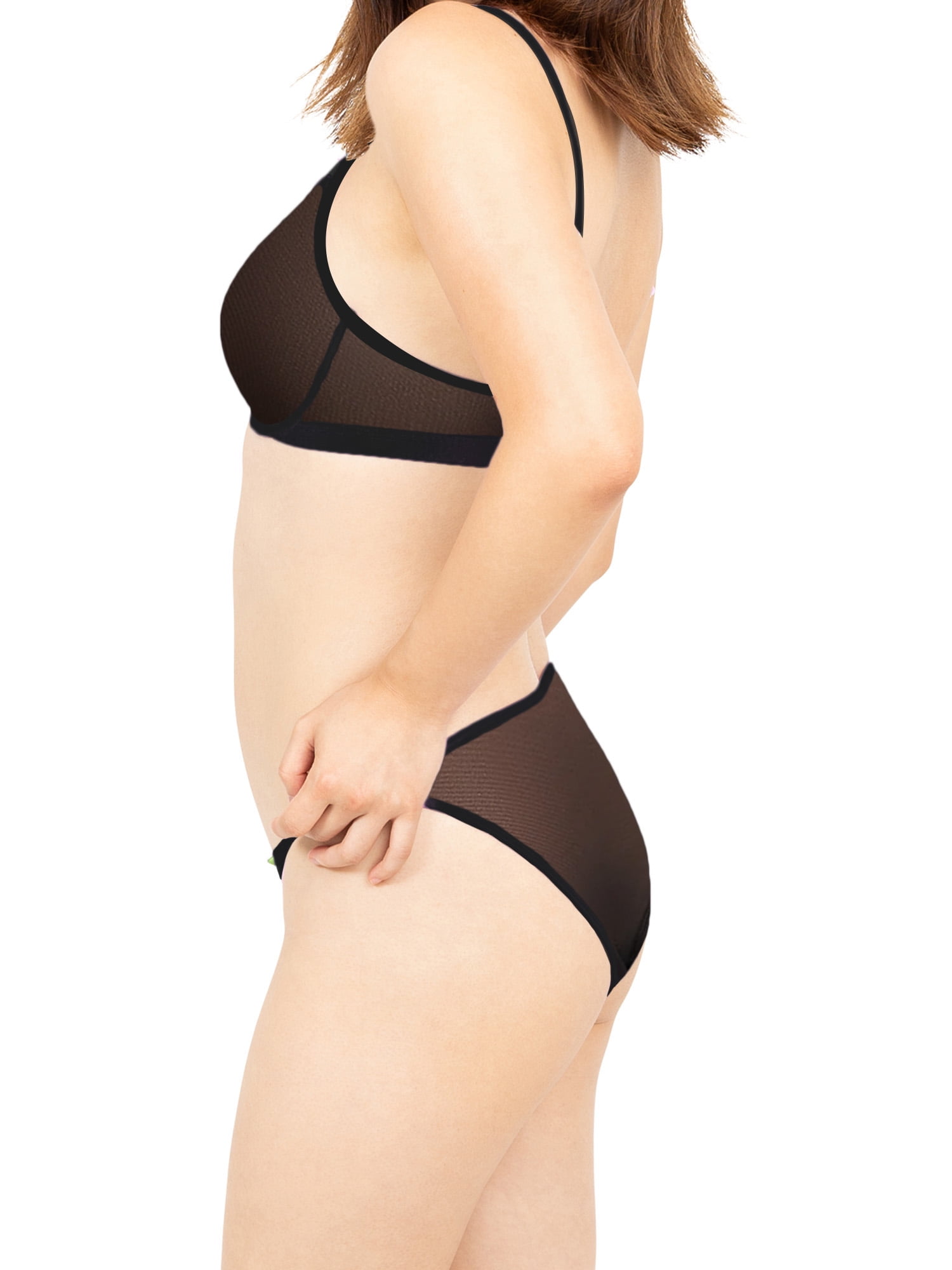 Parade Mesh Underwire Set, Sizes XS to 3XL