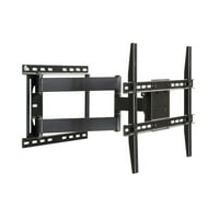 Atlantic Large Full Motion Articulating Arm/Swivel/Tilt Wall Mount for 19'' - 80'' Flat Panel Screens in Black