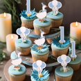 thumbnail image 1 of HUHJRUAR 12 toppers para cupcakes de primer cumpleaños Silly Goose, 1 of 7