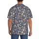 thumbnail image 3 of Balery Daisies Flowers Camisa Casual de Manga Corta con Botones para Hombre, Texturizada, Estilo Cubano, para Playa, Verano-XX-Large, 3 of 5