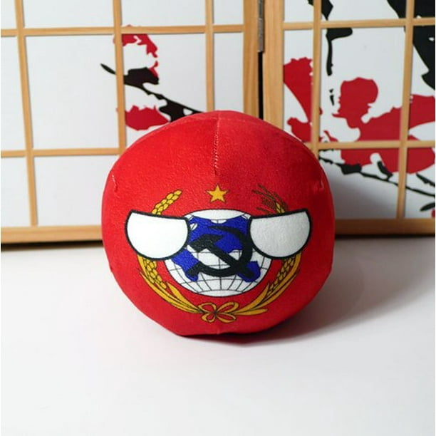 Muñecos de peluche de Polandball, Australia, Polonia, Brasil, Bielorrusia, México, Portugal, Countryball, almohada de peluche, bolsa de juguetes, colgante, regalo de Cosplay xuanjing unisex