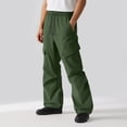thumbnail image 2 of XIYON Men's Pants Men Straight Wide Leg Casual Pants Trousers Comfortable, 2 of 4