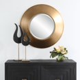 thumbnail image 3 of Uttermost Contessa Round Gold Mirror, 3 of 6
