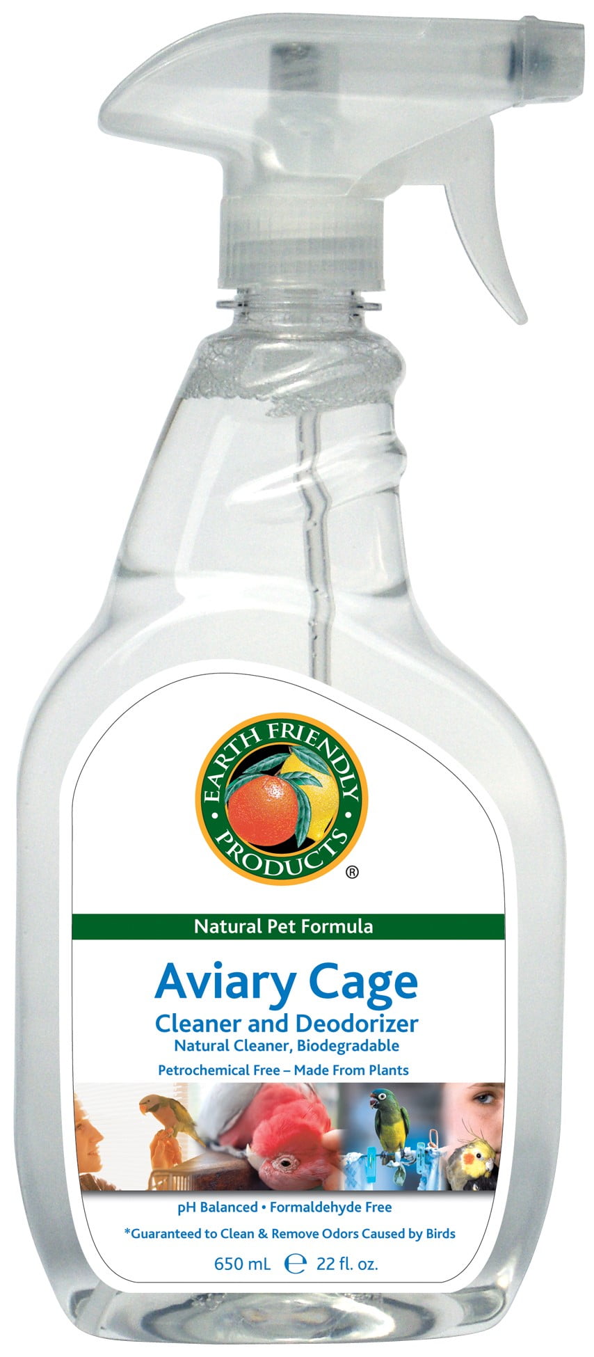ECOS Aviary Cage Cleaner & Deodorizer Spray, 22 Oz