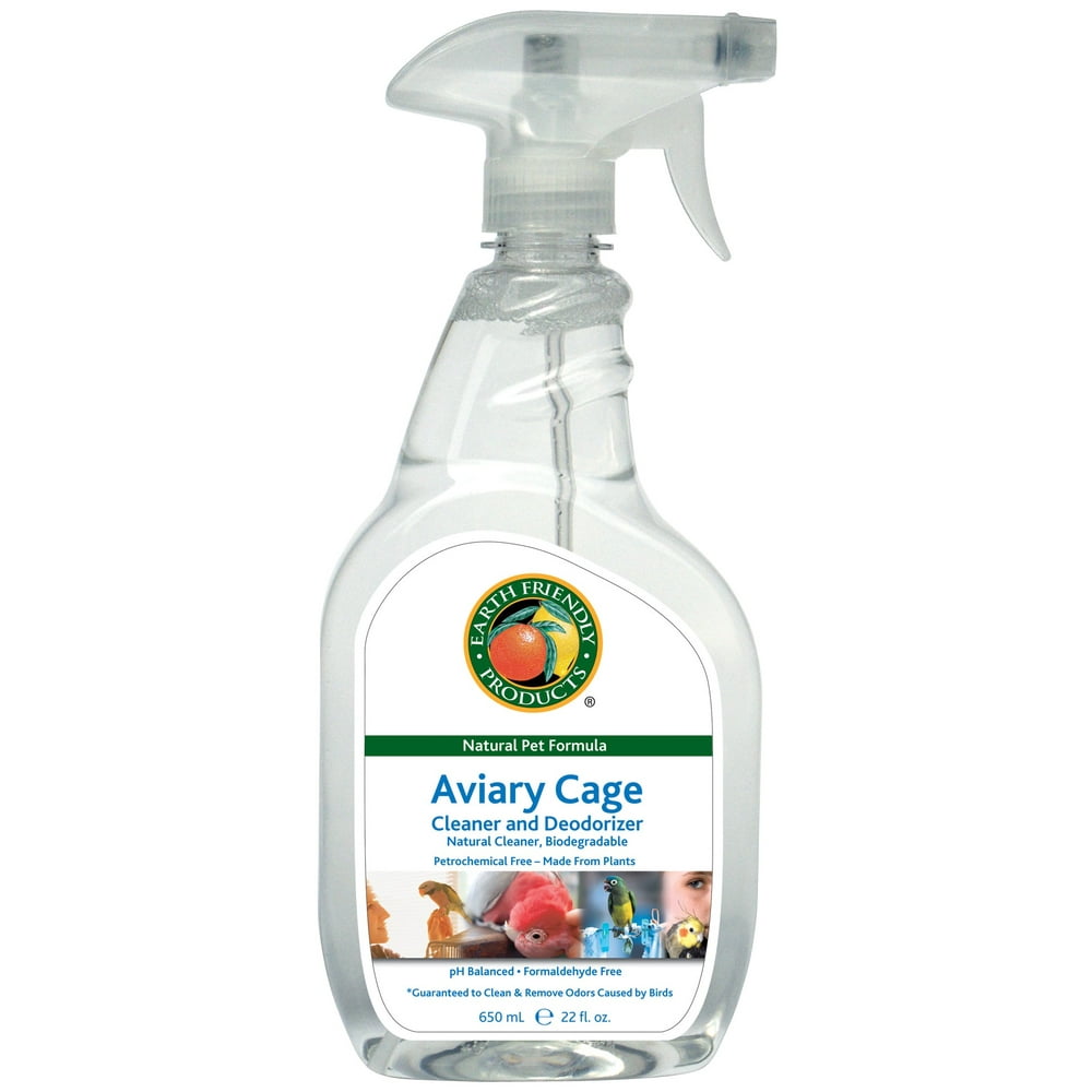 ECOS Aviary Cage Cleaner & Deodorizer Spray, 22 Oz