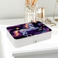 thumbnail image 6 of Unicorn Stylish PU Leather Necklace Holder Jewelry Stand with Removable Compartment and Decorative Box - Portable Organizer, 6 of 6