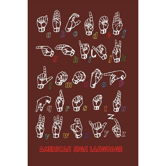 American Sign Language: ASL iserves as the predominant sign language of Deaf communities in the United States and most of Anglophone Canada (Paperback)