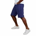 thumbnail image 2 of Hurxie Men's Jorts Baggy Jean Shorts Mid Waist Vintage Summer Denim Shorts Dark Blue,3XL, 2 of 6