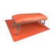 thumbnail image 4 of Soporte para reposamanos de uñas, soporte de mano para decoración de uñas con tapete, soporte de mano de escritorio para uñas para el hogar, técnicos Naranja, 4 of 8