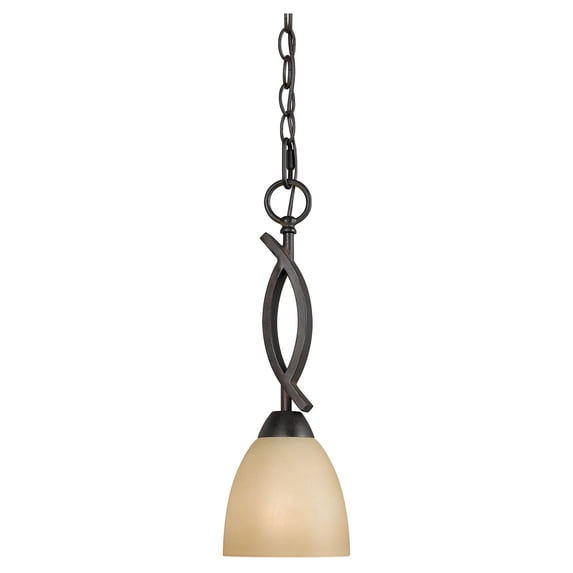 Lumenno International 8000-02-05 Series 8000 1 Light Mini-Pendant, Bronze Finish