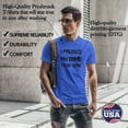 thumbnail image 5 of Greenyef Graphics I Paused My Game to Be Here Gamer Gift Funny Tee Men's T-Shirt Style-10 (Royal Blue & Black, Small), 5 of 6