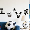 thumbnail image 2 of LOVE Soccer Theme Wall Decal, Football Wall Stickers for Bedroom and Living Room, Sports Home Decor, Soccer Wall Art, 2 of 7