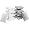 thumbnail image 3 of Modway Gather 10 Piece Outdoor Patio Pillow Set in White Red by Modway, 3 of 5