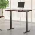 thumbnail image 1 of Move 60 Series 48W x 30D Adjustable Desk in Harvest Cherry - Engineered Wood, 1 of 6