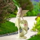 thumbnail image 4 of Figura decorativa de hada de jardín en resina ecológica, escultura para decoración. Onda, 4 of 8