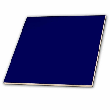 Laufen Ceramic Tile - 3dRose Navy Blue - Ceramic Tile, 12-inch