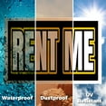 thumbnail image 6 of Rent Me Yard Sign 10 Pack of 12 Inch x 16 Inch Double Sided Weatherproof Heavy-Duty Plastic with Stake | Equipment Rentals, Clear Messaging, Professional Signage | Made in USA, 6 of 7