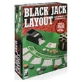 Deluxe Felt Blackjack Tabletop Layout, by Cardinal Games